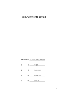 房地产开发经营 策略与实践